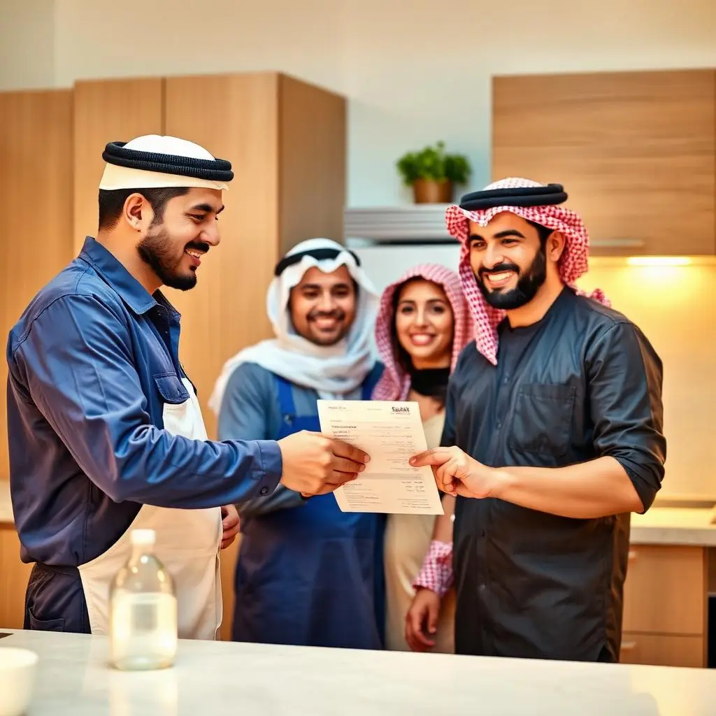 خدمة منزلية رضا العميل